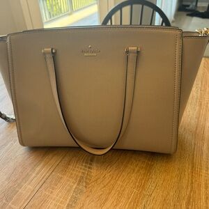 Kate Spade Taupe Leather Tote